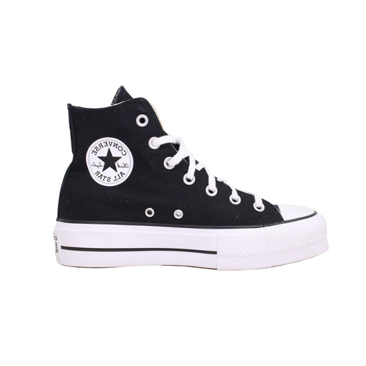 Converse Ctas Lift Hi Black/Black/White 560845F Women's