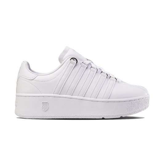 K-Swiss Classic VN Platform – White | Timeless Icon with a Bold Lift