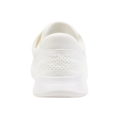Kizik Lima White Unisex Hands-Free Slip-On Sneakers - White