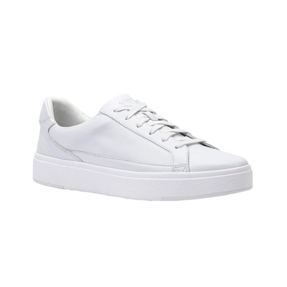 Kizik Vegas Unisex Hands-Free Leather Sneakers - Ivory White