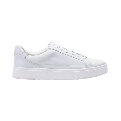 Kizik Vegas Unisex Hands-Free Leather Sneakers - Ivory White