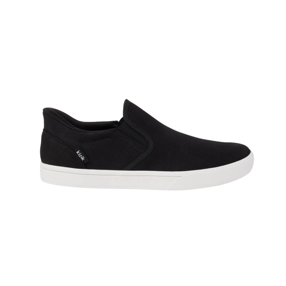 Kizik Venice Hand-Free Unisex Canvas Sneakers - Black