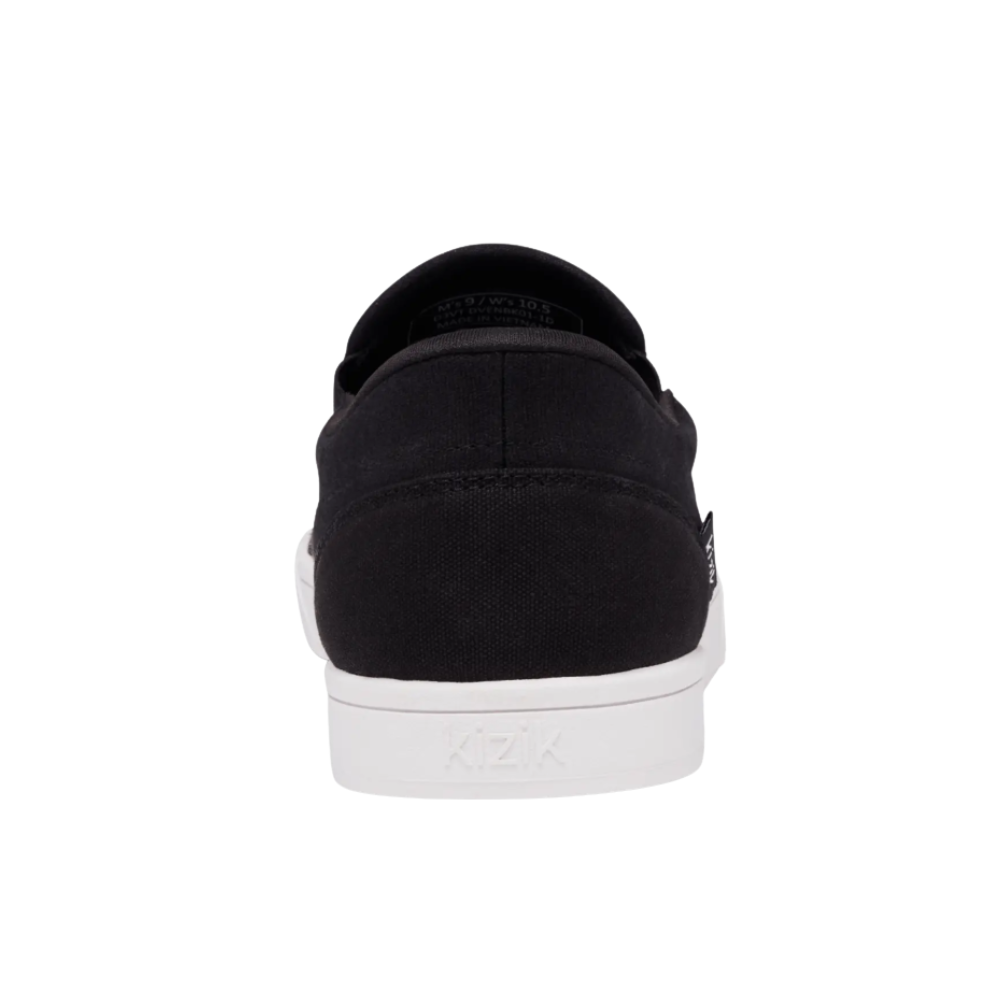 Kizik Venice Hand-Free Unisex Canvas Sneakers - Black