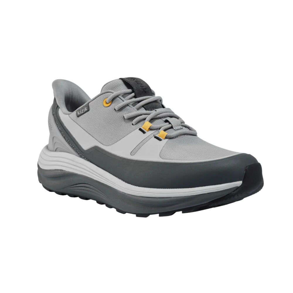 Kizik Men's London All Terrain Hands-Free Sneakers - Alloy / Poppyseed