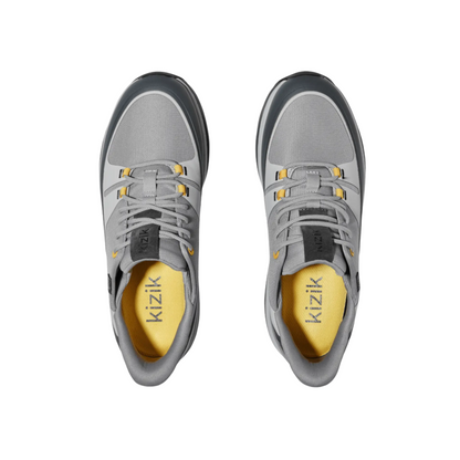 Kizik Men's London All Terrain Hands-Free Sneakers - Alloy / Poppyseed