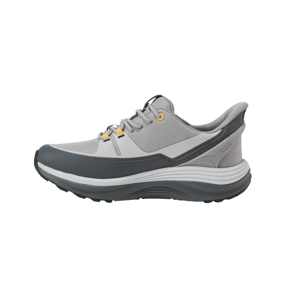 Kizik Men's London All Terrain Hands-Free Sneakers - Alloy / Poppyseed