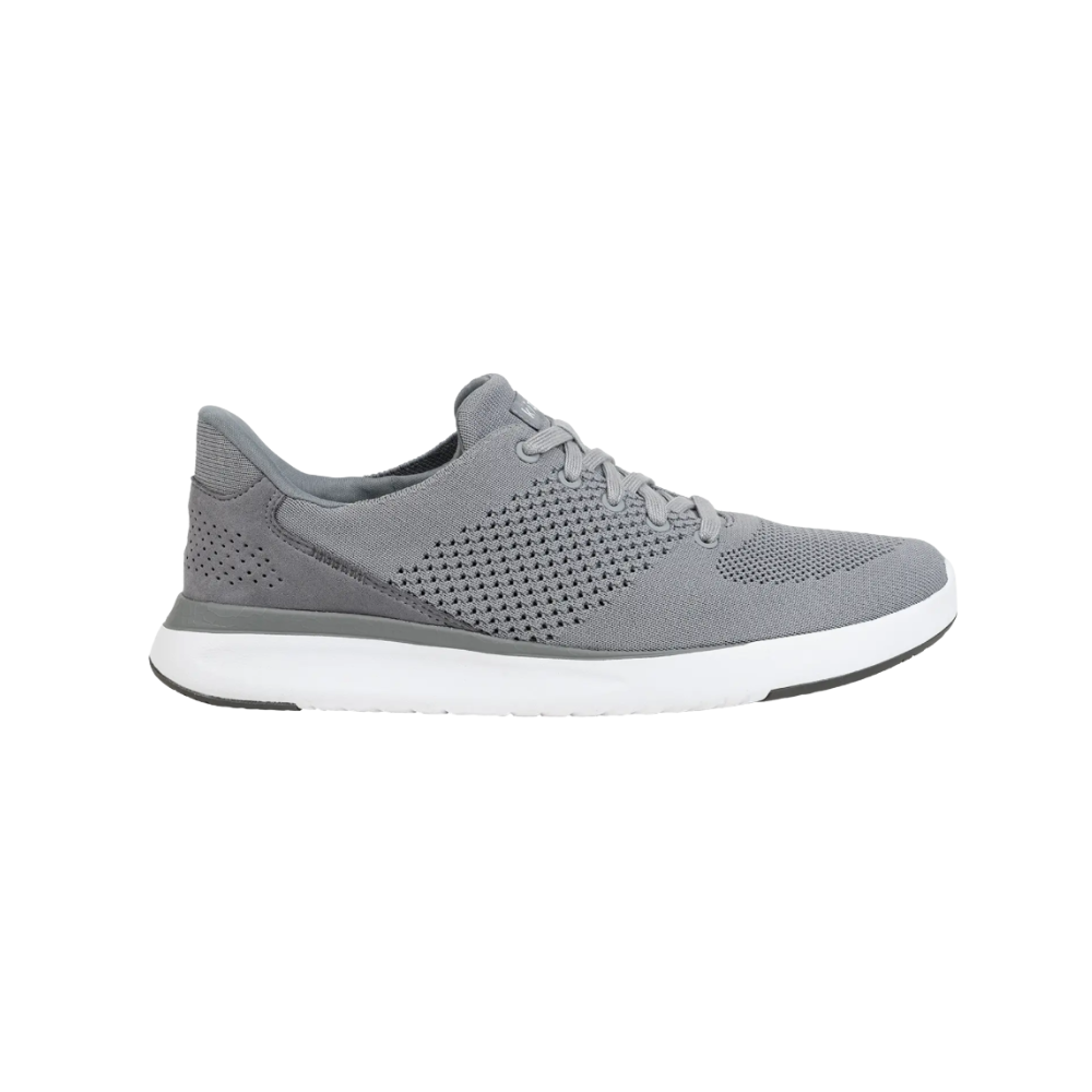 Kizik Lima Gray Unisex Hands-Free Slip-On Sneakers 4.5 Men 6 Woman