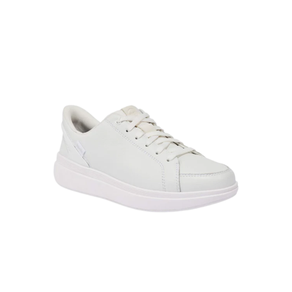 Kizik Sydney Women's Hands-Free Lightweight Leather Sneaker - White