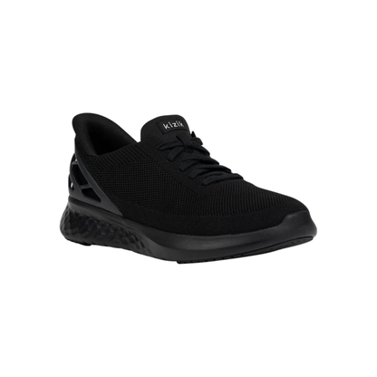 Kizik Athens Unisex Hands‑Free Breathable Sneaker - Black Black