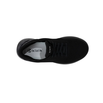 Kizik Athens Unisex Hands‑Free Breathable Sneaker - Black Black