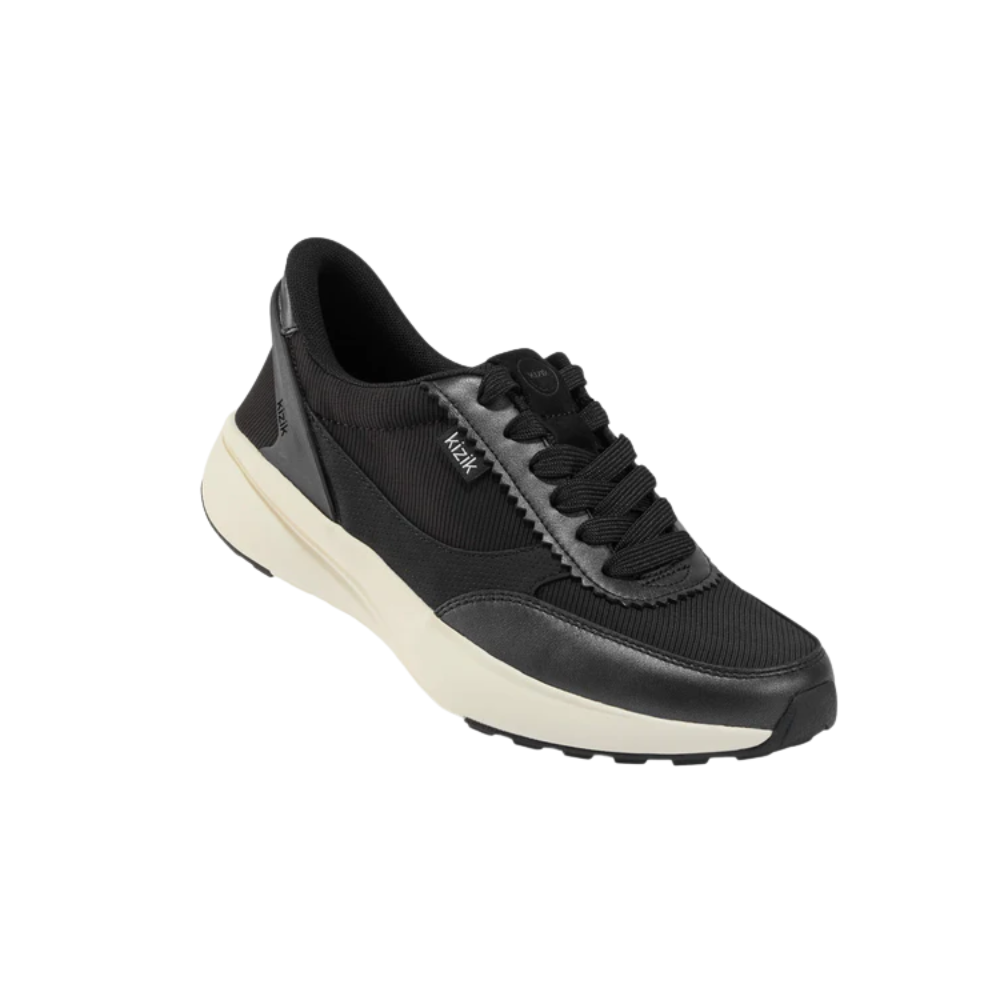 Kizik Paris Women's Hands-Free Comfort Sneaker Black Pristine