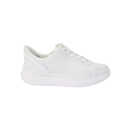 Kizik Sydney Women's Hands-Free Lightweight Leather Sneaker - White