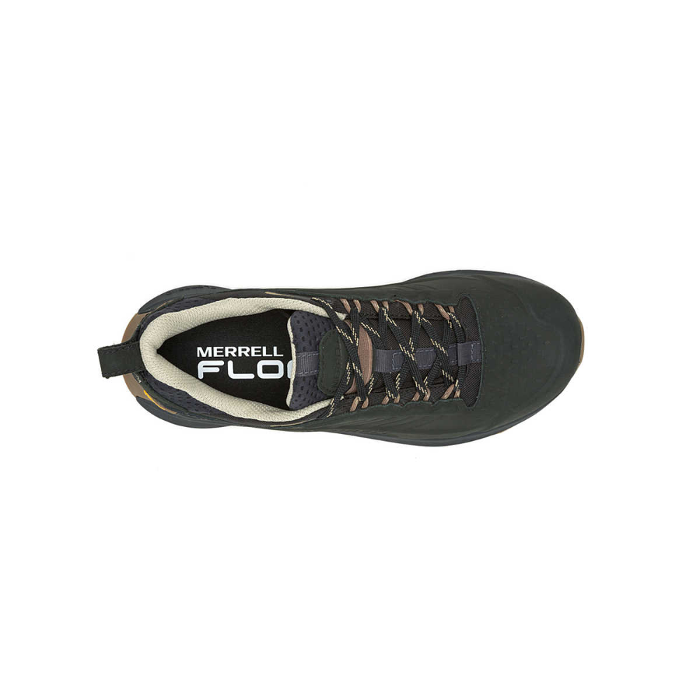 Merrell Women's Moab Speed 2 Leather Trail Running Shoes Black- Black