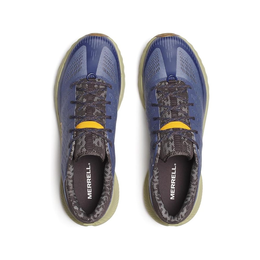 Merrell Men's Agility Peak 5 Performance  Sneakers - Indigo / Indigo