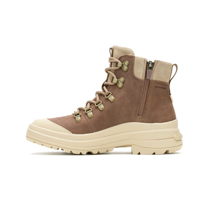 Merrell Women's Harper Lace Zip Waterproof Boots - Khaki