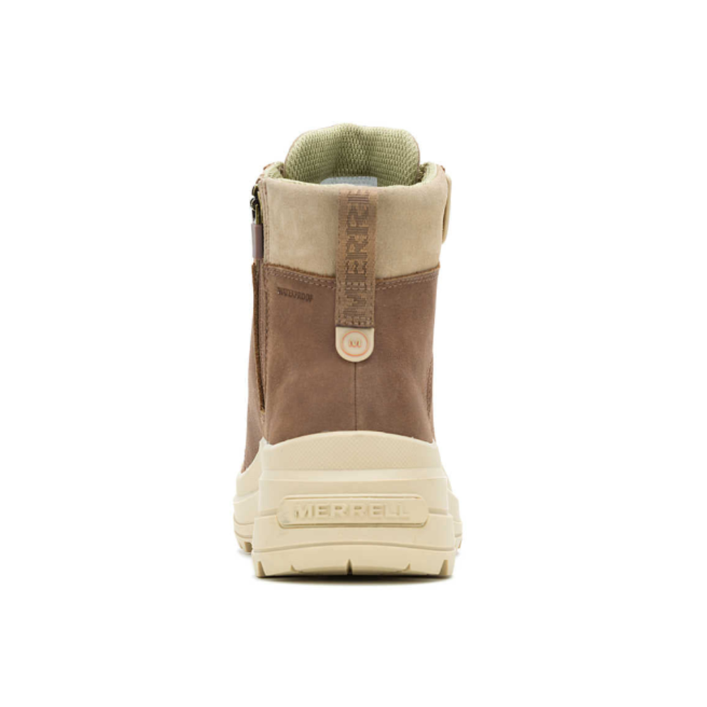 Merrell Women's Harper Lace Zip Waterproof Boots - Khaki