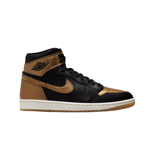 Nike Air Jordan 1 Retro High OG 'Black and Gold' | Iconic Style with Lux Shine