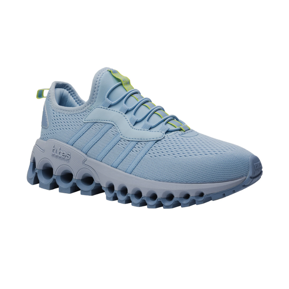 K-Swiss Tubes Slip-On – Ice Water/Forever Blue/Paradise Green | Effortless Style Meets Cushioned Innovation
