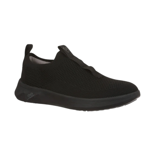 Vionic Women’s Advance Slip-On Black Sneakers – Orthotic Comfort Walking Shoes with Arch Support, Lightweight & Easy On/Off Design