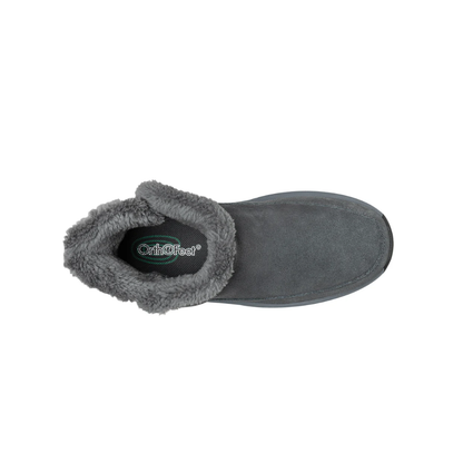Orthofeet Women's Bliss Hands-Free Orthopedic Boots Grey