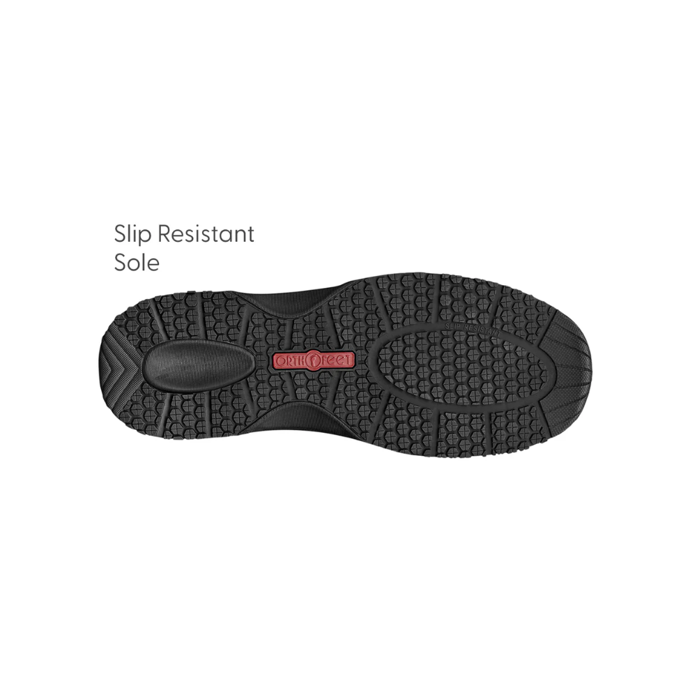 Orthofeet Kita Hand's Free Arch Support Sneaker - Black