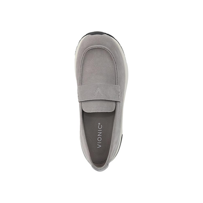 Vionic Women’s 23Walk Suede Loafer Walking Shoe Gray - J4451L1020
