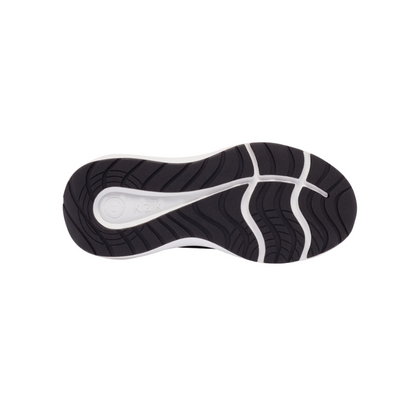 Kizik Men's Athens 2 Hand's Free Lightweight Sneaker Black/White