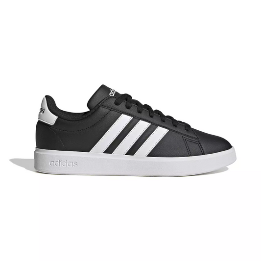 Adidas Men's Grand Court 2.0 Tennis Shoes Black/White (GW9196)