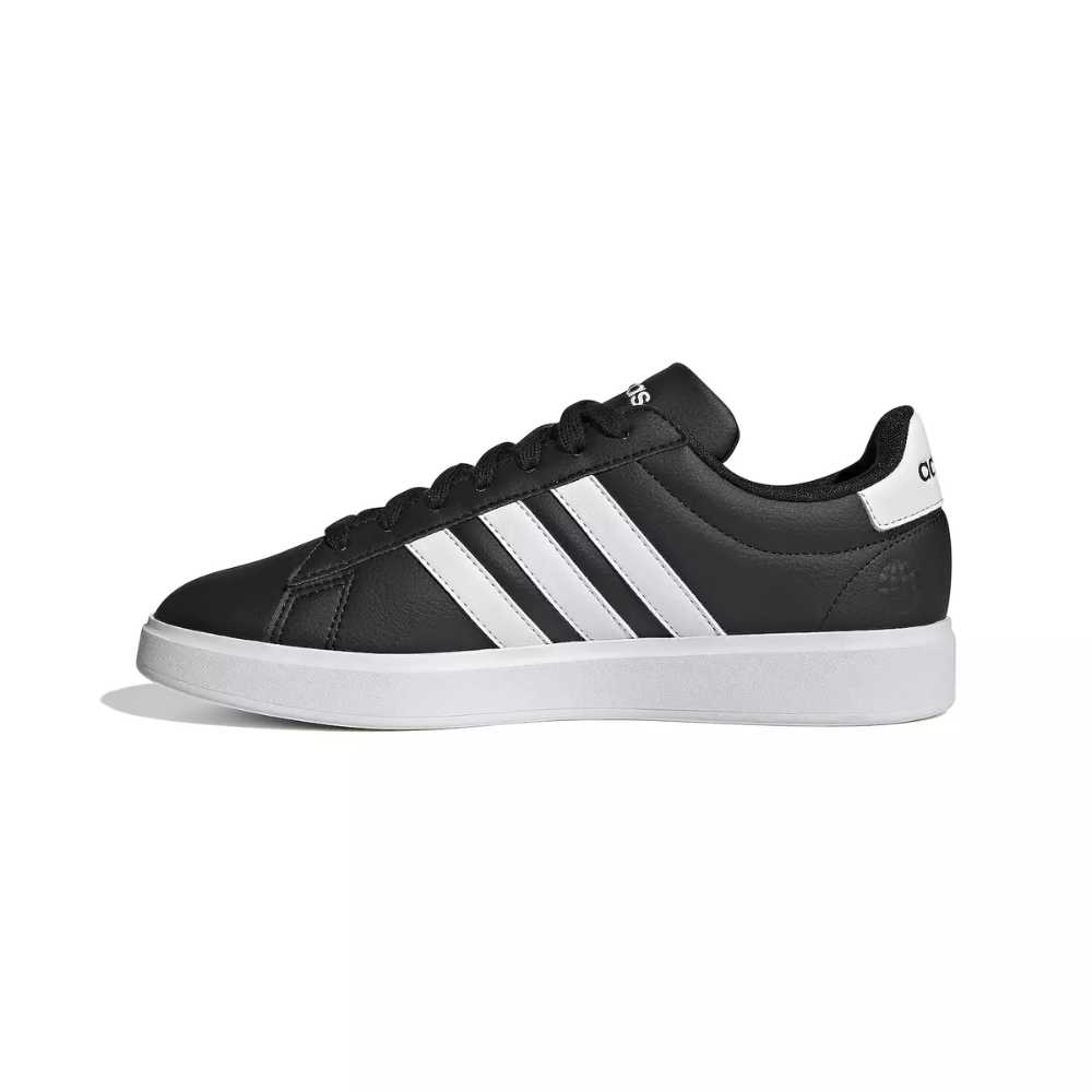 Adidas Men's Grand Court 2.0 Tennis Shoes Black/White (GW9196)