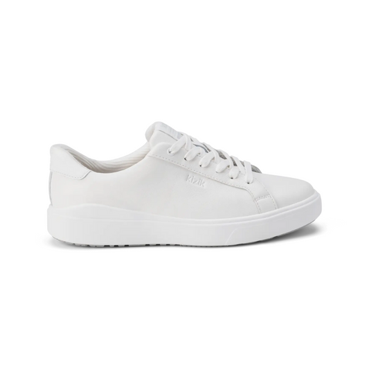 Kizik Women’s Vegas 2 – Hands-Free Leather Sneakers - Bright White