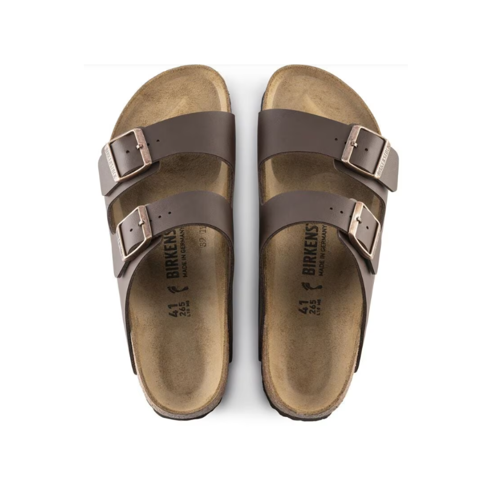 Birkenstock Arizona Birko-Flor Unisex Sandal -Dark Brown 0051701