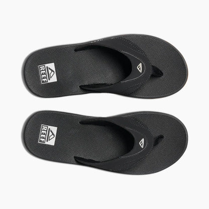 Reef Men's Fanning Bottle Opener Black, Sandal