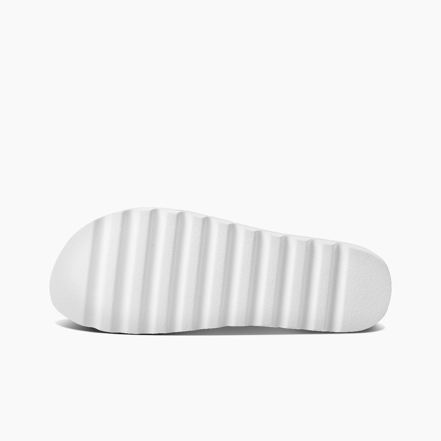 REEF Women's Cushion Vista Hi Cloud Sandal – Vegan Leather Platform Comfort