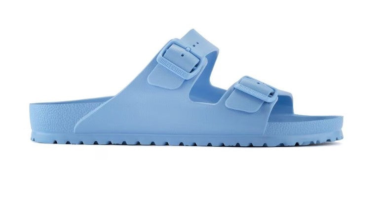Birkenstock Unisex Arizona Essentials Slide-On Sandal, Sky Blue