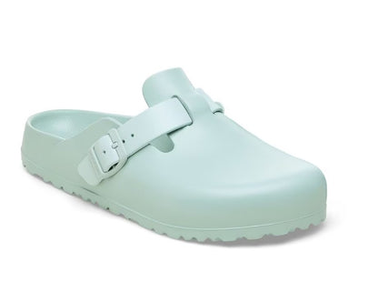 Birkenstock Women's Boston High-quality EVA  Waterproof, Lightweight Clog, Surf Green