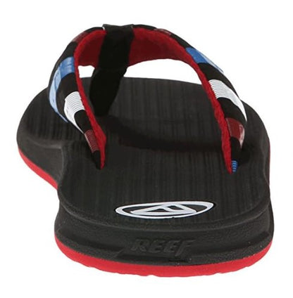 Reef Men's Size Phantoms Black Black 2476USA Sandals Flip Flops