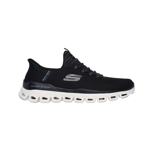 Skechers Men's Glide-Step Noxus Hands Free Slip-in Sneaker, Black