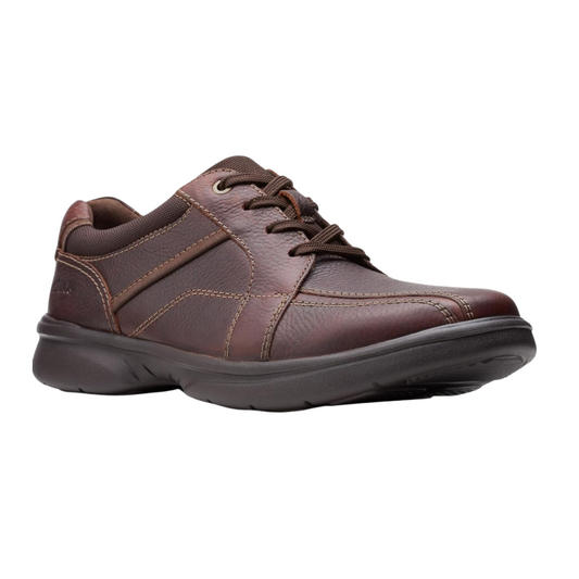 Clarks Men's Bradley Walk Oxford, Brown Tumbled Leather