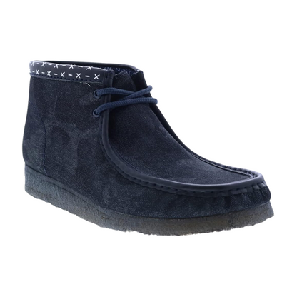 Clarks Originals Wallabee Boot Denim Blue