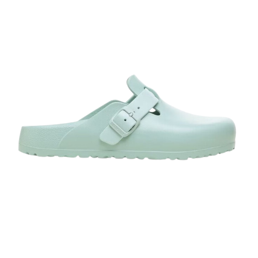 Birkenstock Women's Boston High-quality EVA  Waterproof, Lightweight Clog, Surf Green