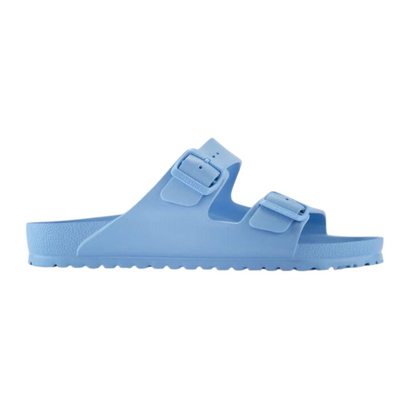 Birkenstock Unisex Arizona Essentials Slide-On Sandal, Sky Blue