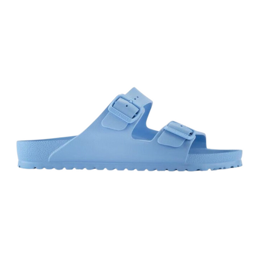 Birkenstock Unisex Arizona Essentials Slide-On Sandal, Sky Blue