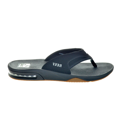 Reef Men's Fanning Bottle Opener Black, Brown, Gray Olive Navy Sandal