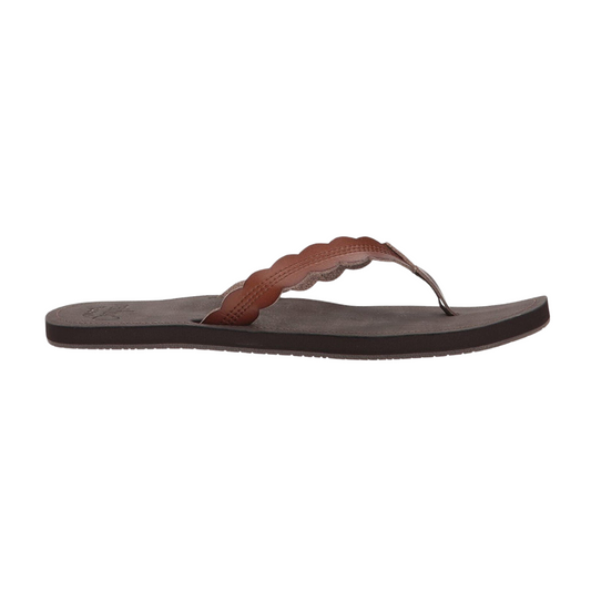 Reef Women's Cushion Celine Rust Brown Flipflop Sandal