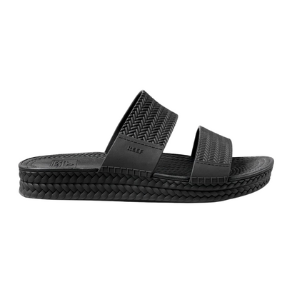 Reef Women's Water Vista Slide Sandal, Black, CI9076