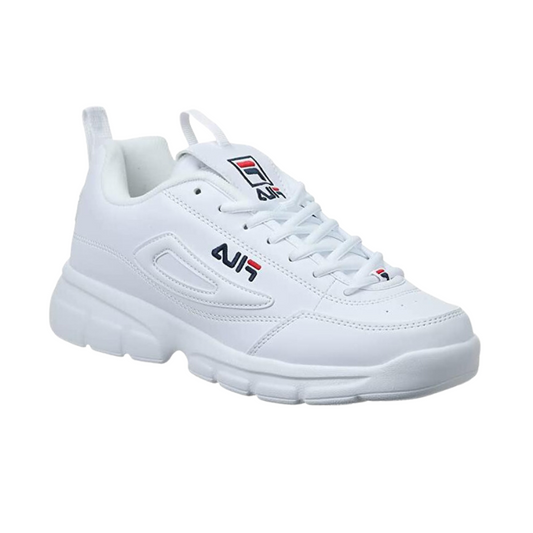 Fila Men's Disruptor SE Training Shoe, Fila White 1SX60022-166