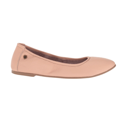 Minnetonka Anna Ballerina Blush (Nude) 256 Women's Flats Shoes