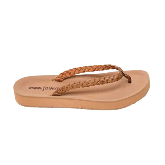 Minnetonka Hallie Tan 75001 Women's Flip Flop