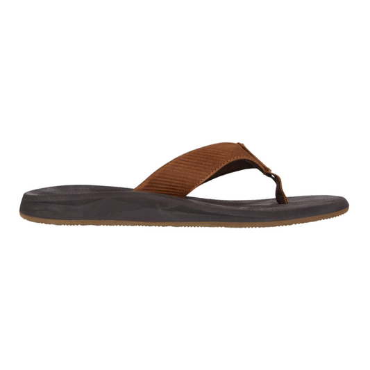 Reef Leather Phantom Bronze Brown Men's RFO3YOOBRZ flipflop Sandals