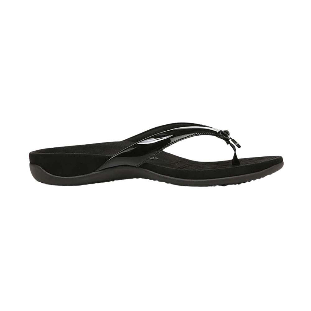 Vionic Women's Bella Toe Post Sandal Black - 10000435001, Black